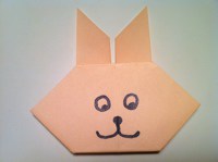 Paper Rabbit Instructions And Diagram