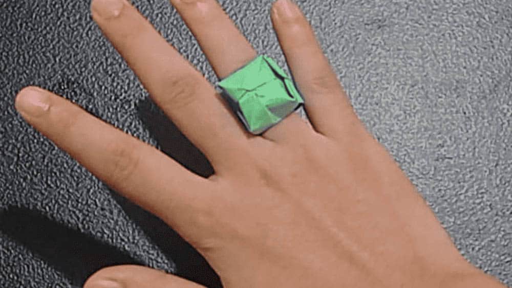Origami Ring Instructions