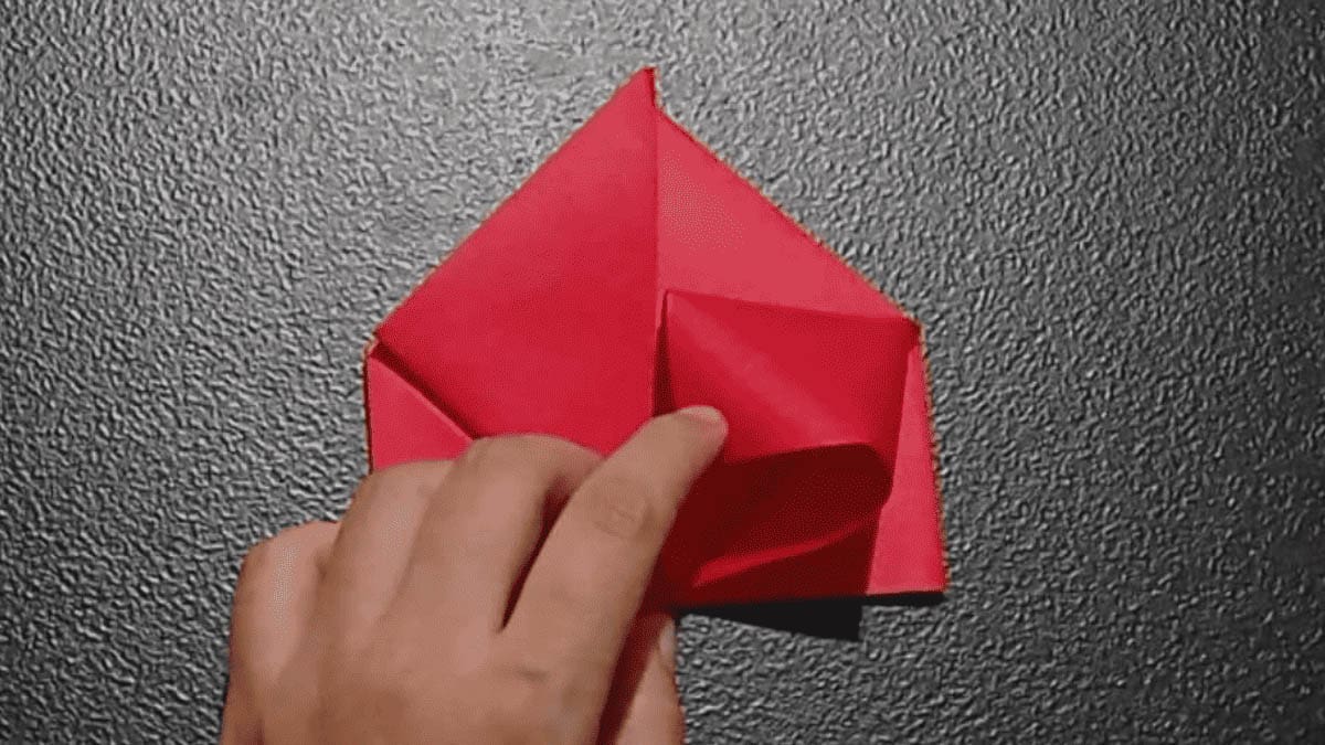 origami rose instructions step 11.3