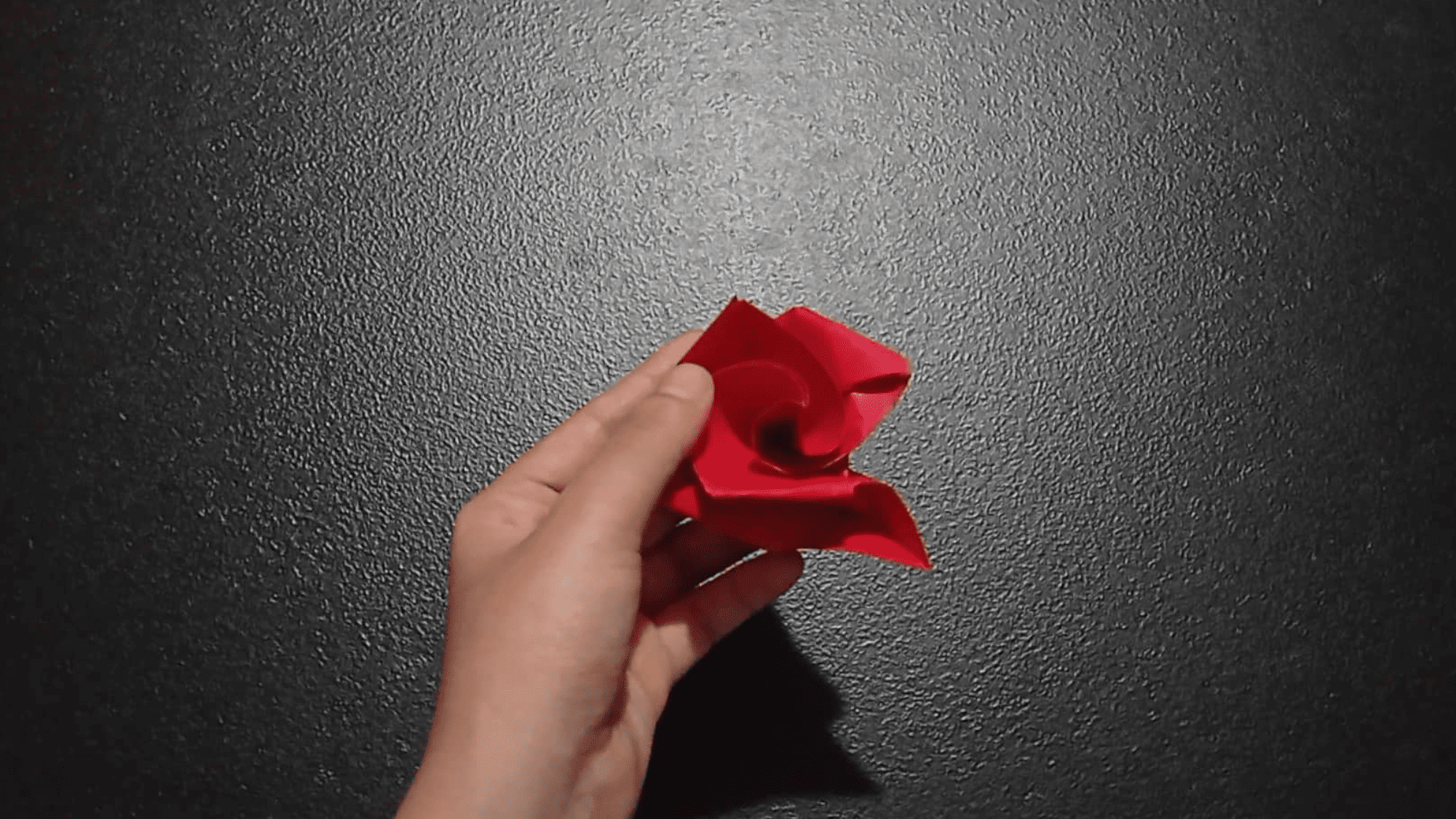 origami rose instructions step 16.3