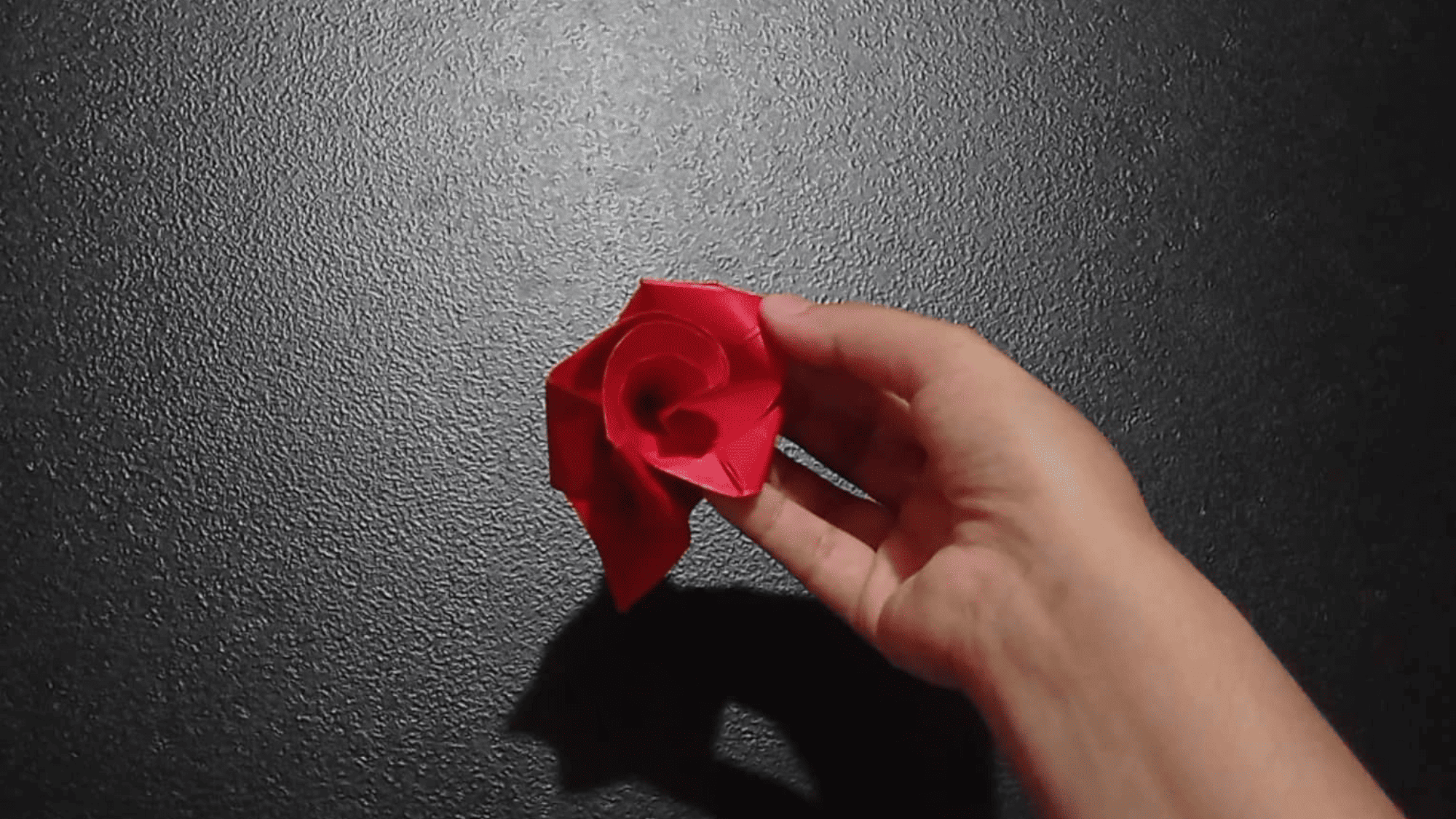 origami rose instructions step 17.1