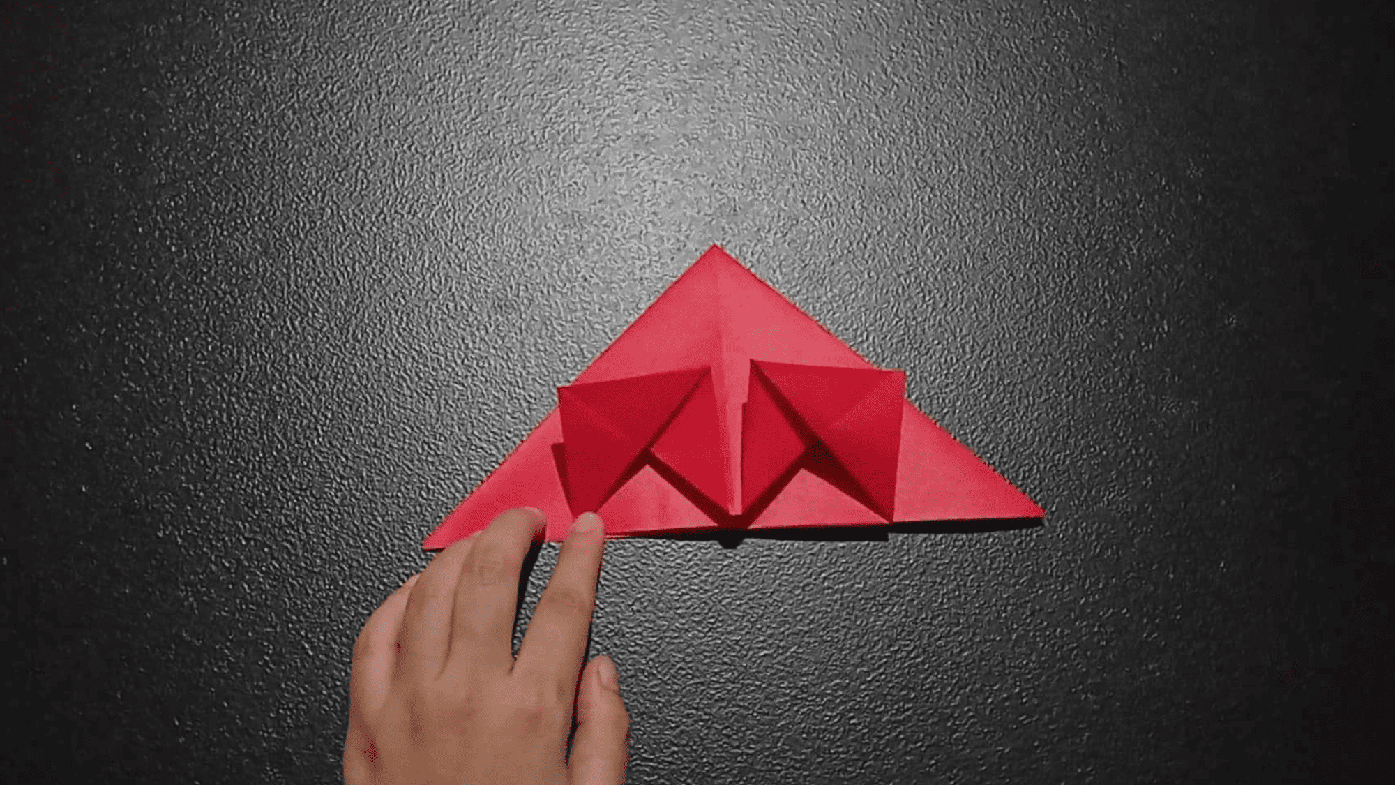 origami rose instructions step 9.1