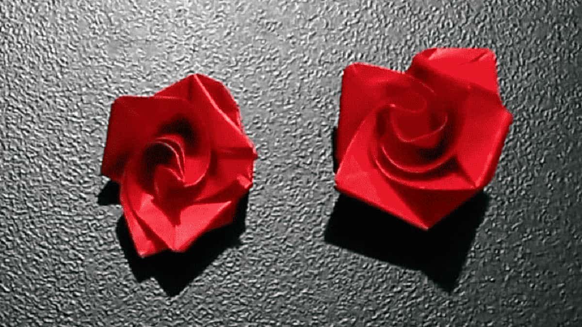 Origami Rose Instructions