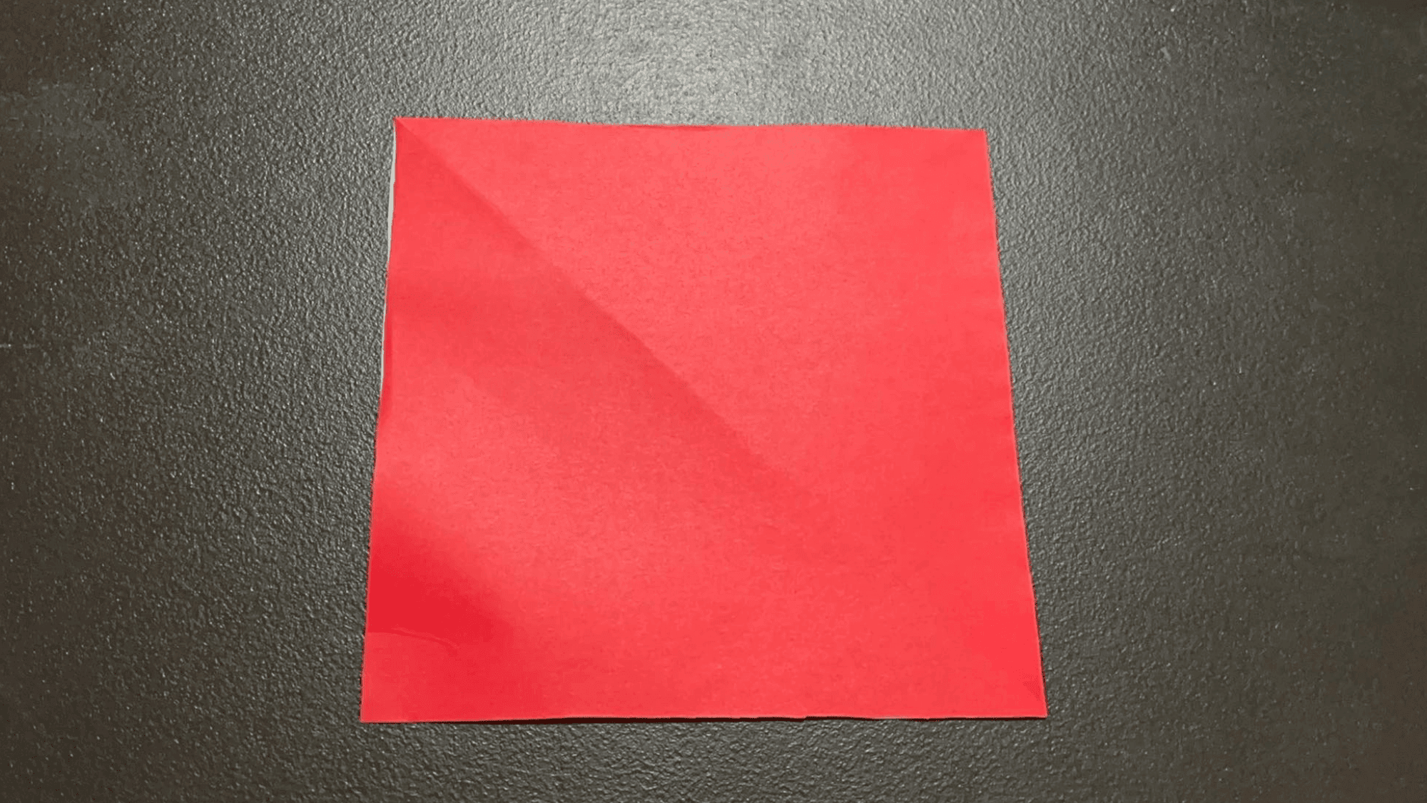 Origami Santa Claus Instructions Step 1