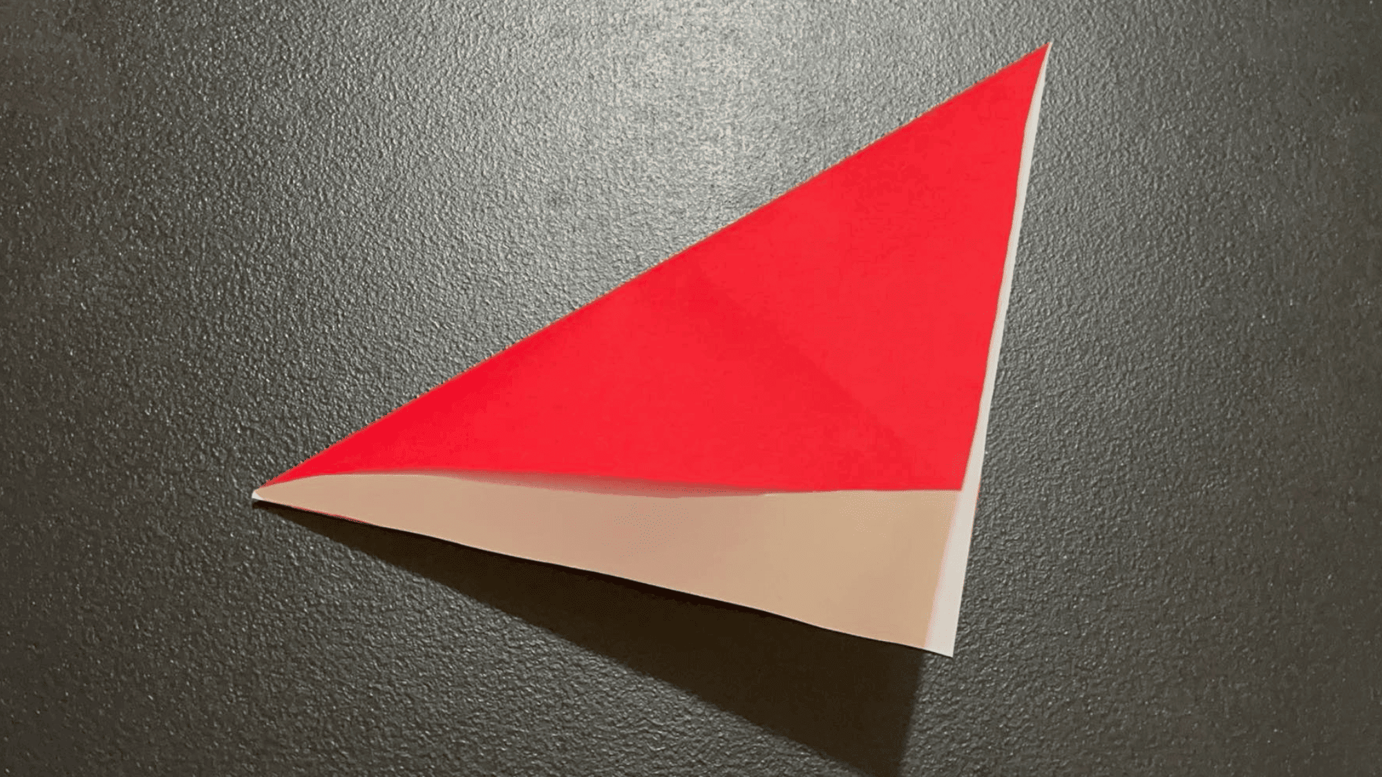 Origami Santa Claus Instructions Step 2