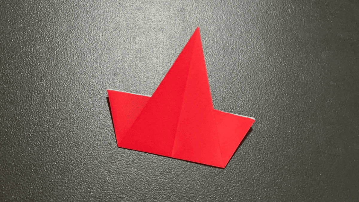 Origami Santa Claus Instructions Step 7
