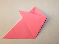 Simple Origami Flower Step 5