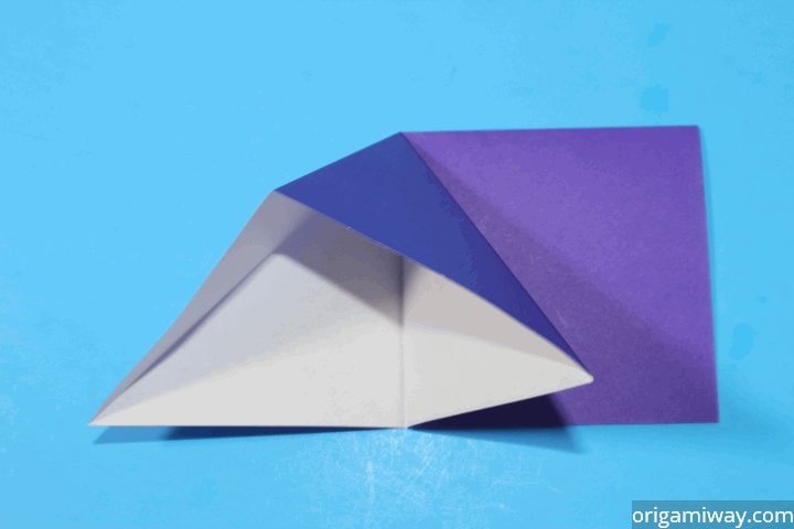 Origami Squash Fold Instructions