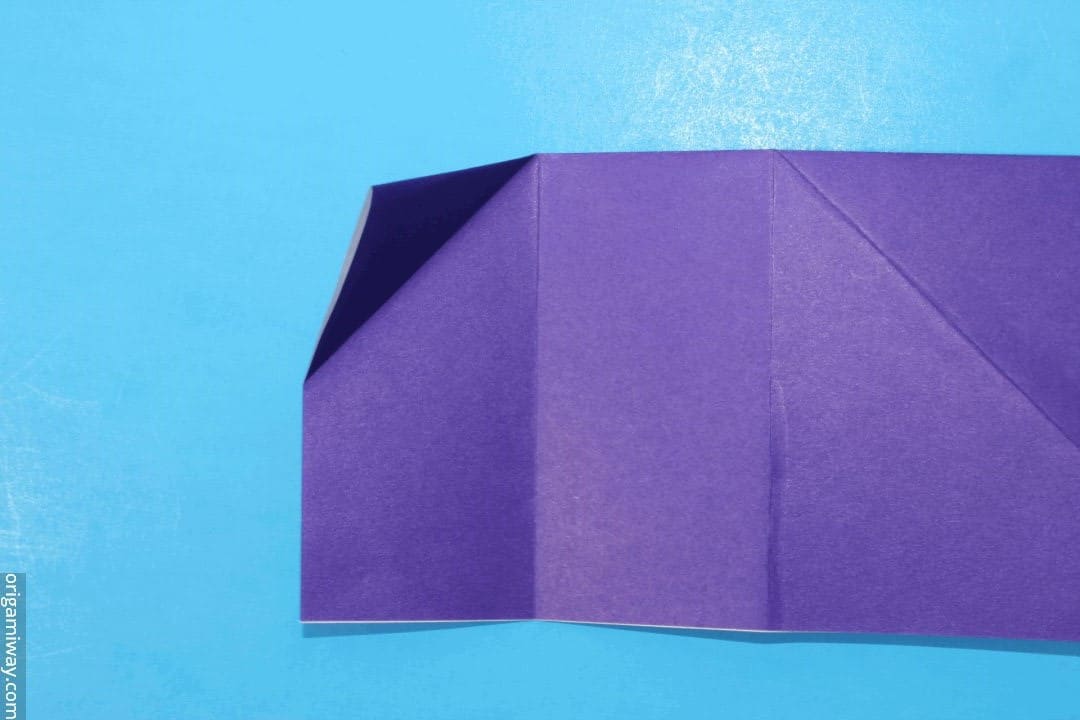 Origami Squash Fold Instructions