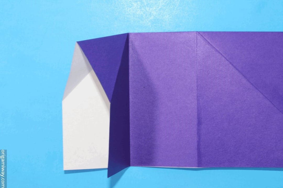 Origami Squash Fold Instructions