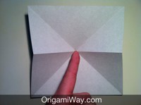 Origami Transforming Ninja Star With 8 Points