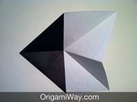 Origami Transforming Ninja Star With 8 Points