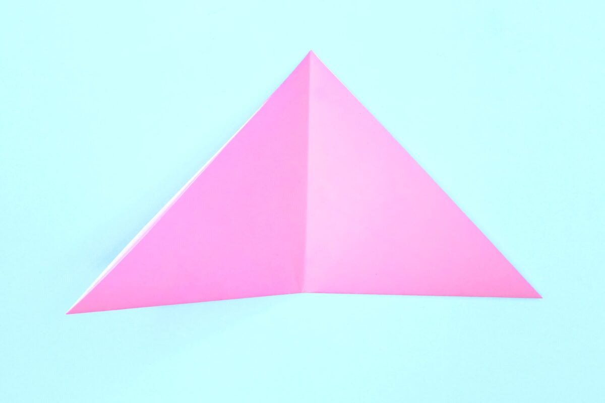 Rabbit origami step 5