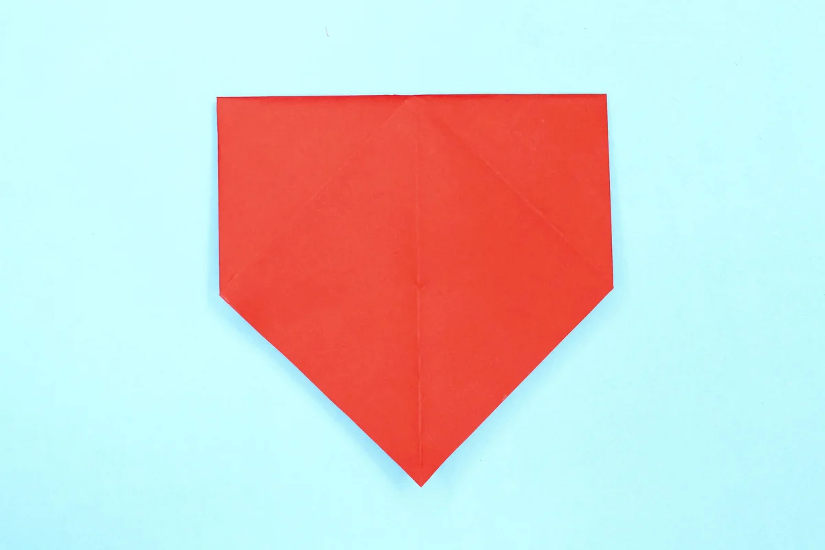 Mushroom origami step 14