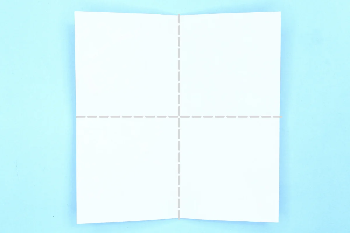 Rocket origami step 06