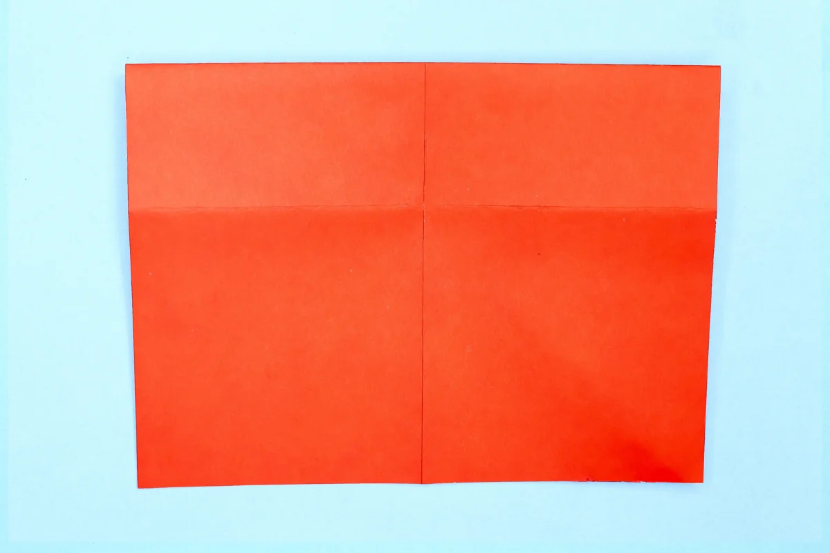 Rocket origami step 08