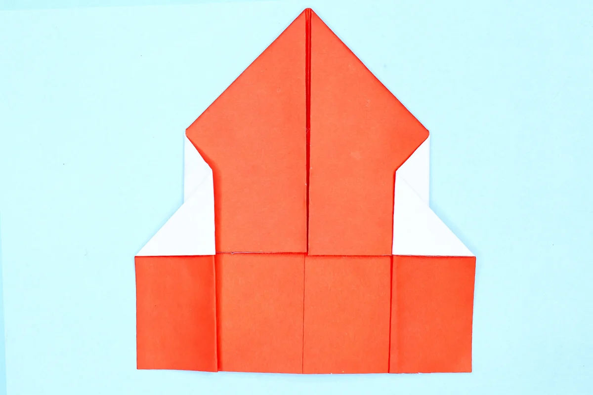 Rocket origami step 13