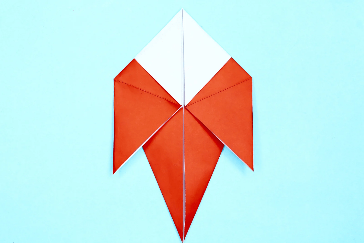 Bird Origami Step 16