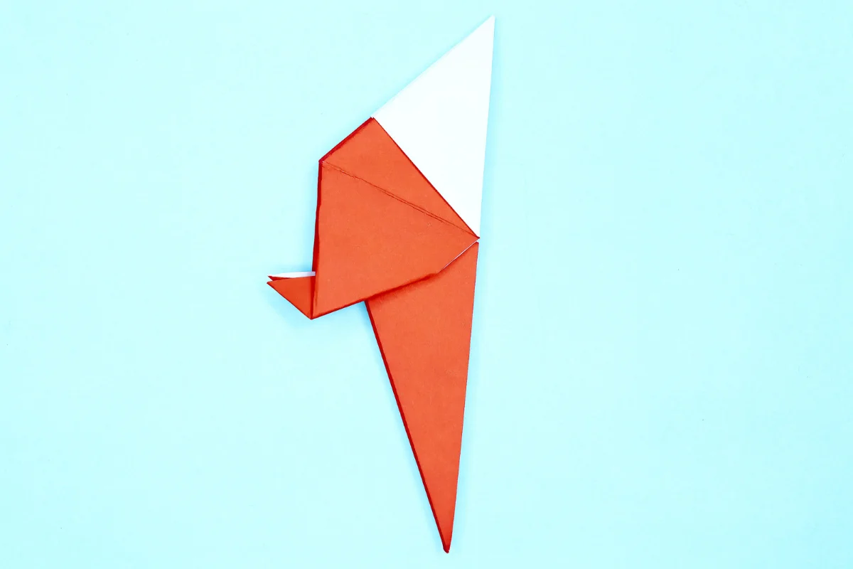 Bird Origami step 18