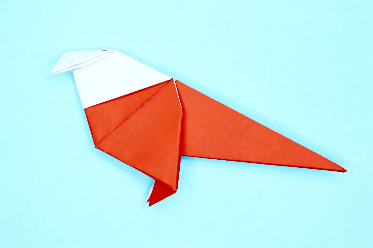 Bird Origami Step 19