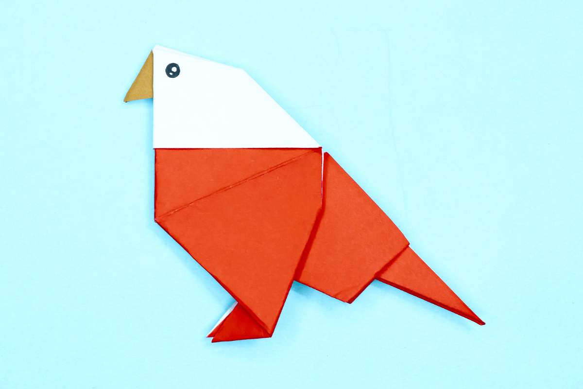Bird Origami Final Step
