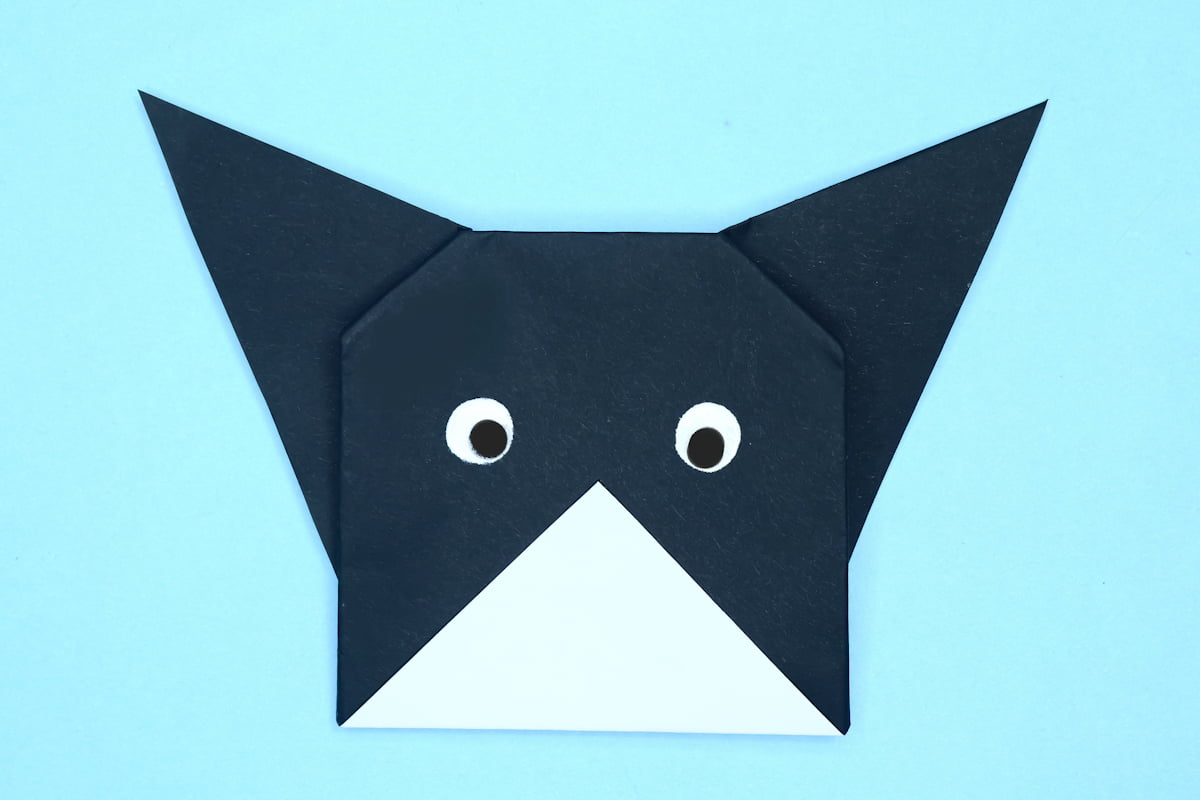 Easy Origami Boston Terrier Instructions