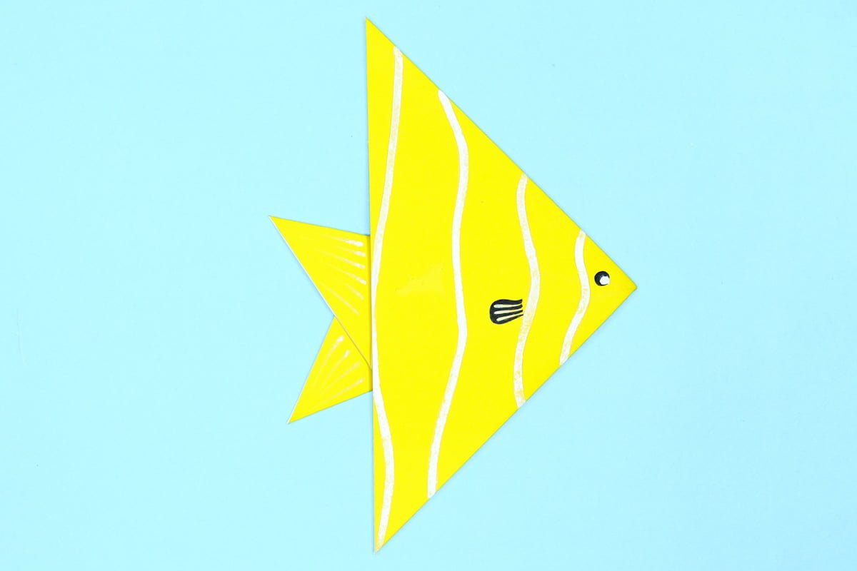 Easy Origami Fish Instructions