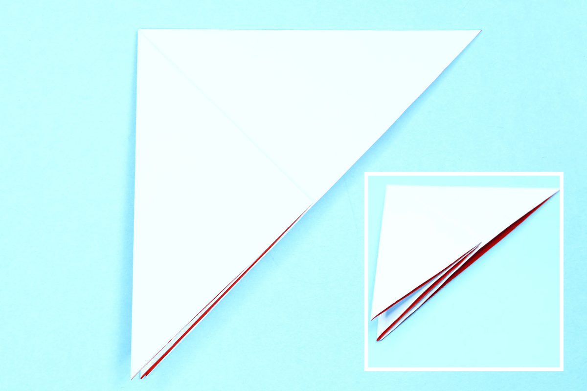 Easy Origami Heart Envelope step 5