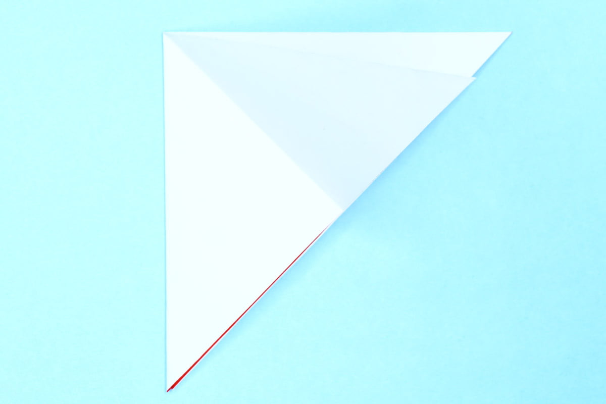Easy Origami Heart Envelope step 6
