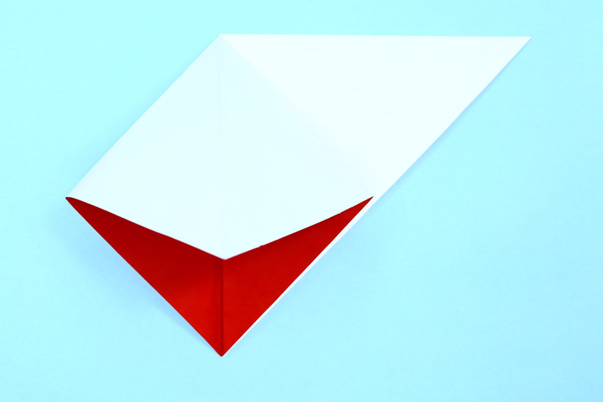 Easy Origami Heart Envelope step 8