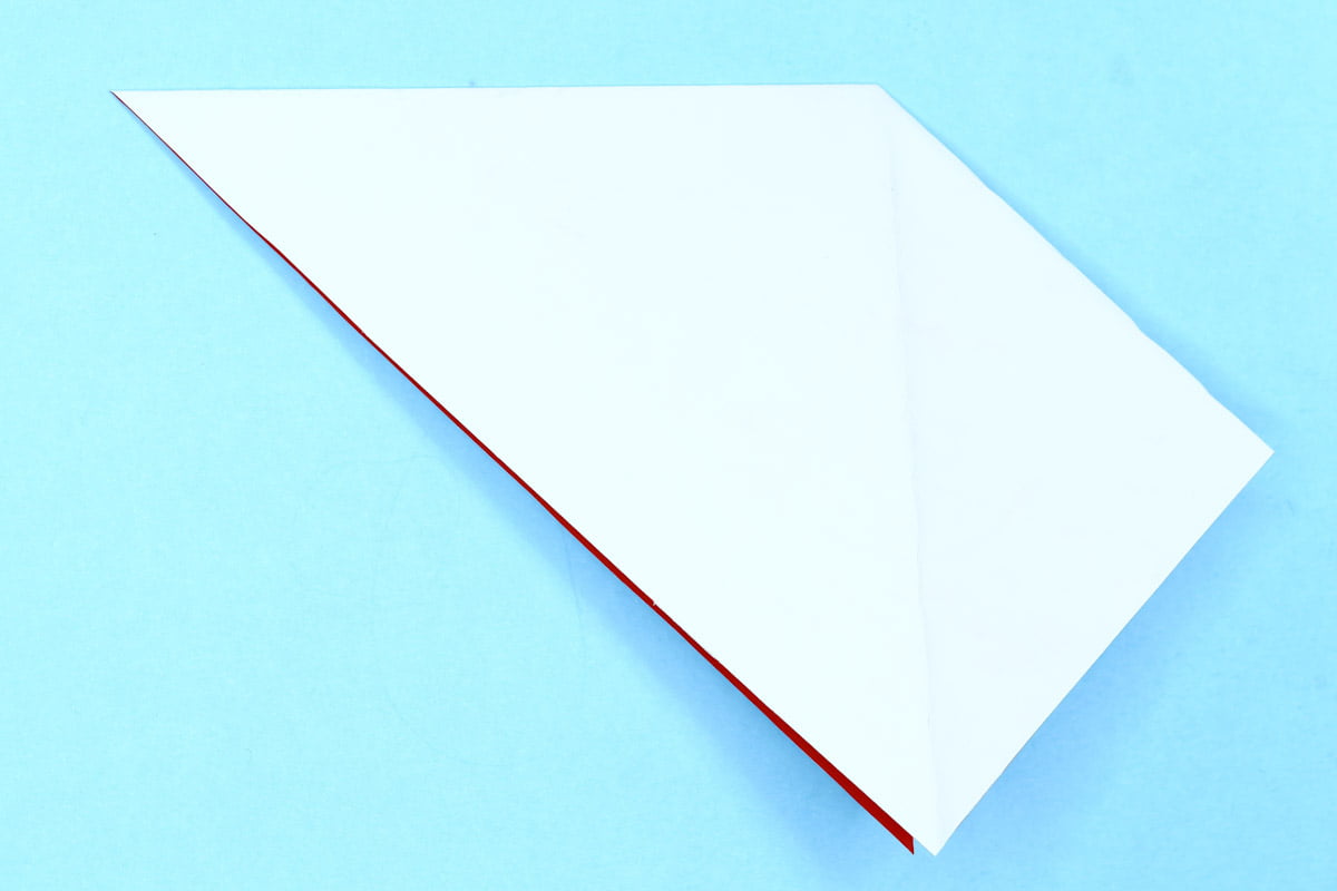 Easy Origami Heart Envelope step 10