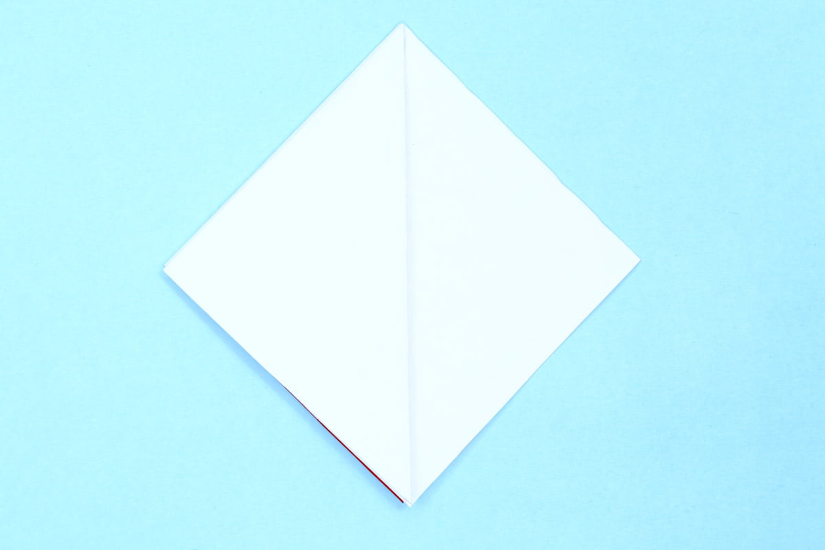 Easy Origami Heart Envelope step 11