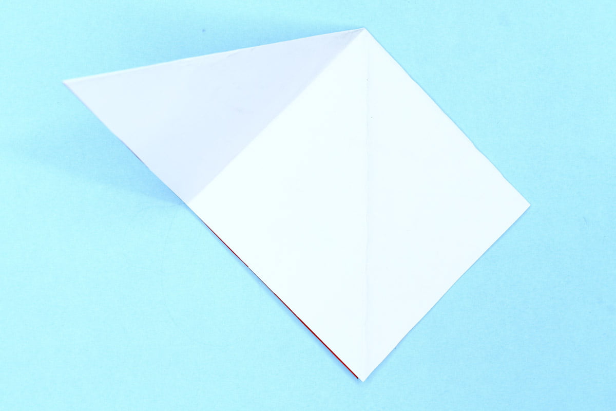 Easy Origami Heart Envelope step 12