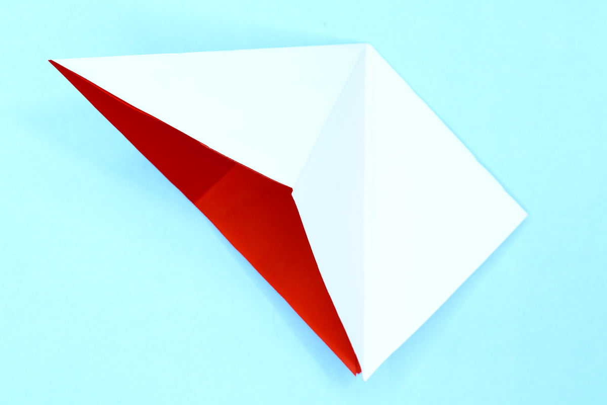Easy Origami Heart Envelope step 13
