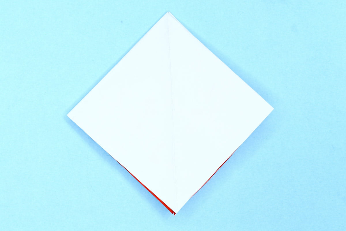 Easy Origami Heart Envelope step 14