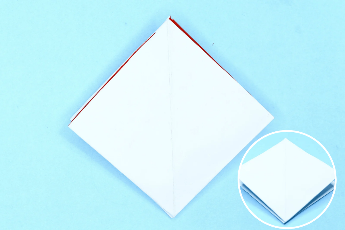 Easy Origami Heart Envelope step 15