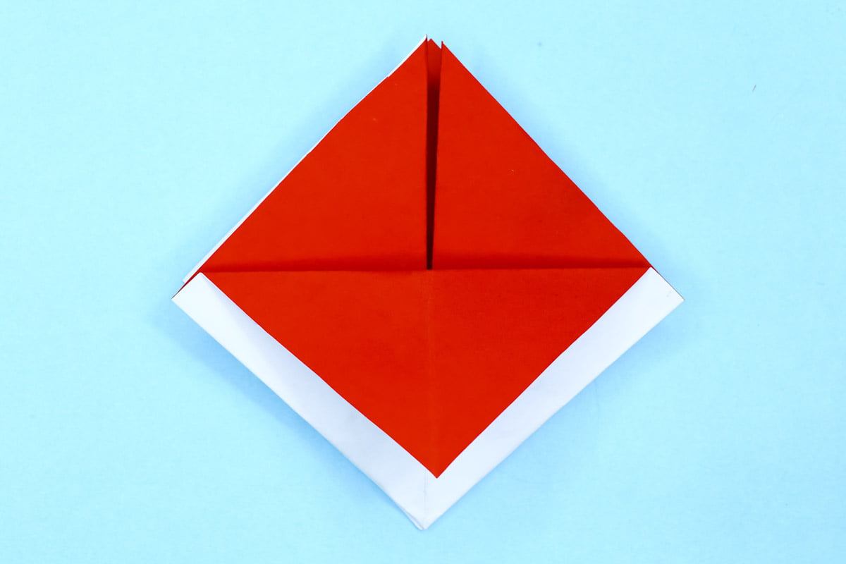 Easy Origami Heart Envelope step 16