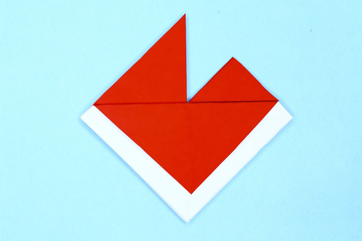 Easy Origami Heart Envelope step 19