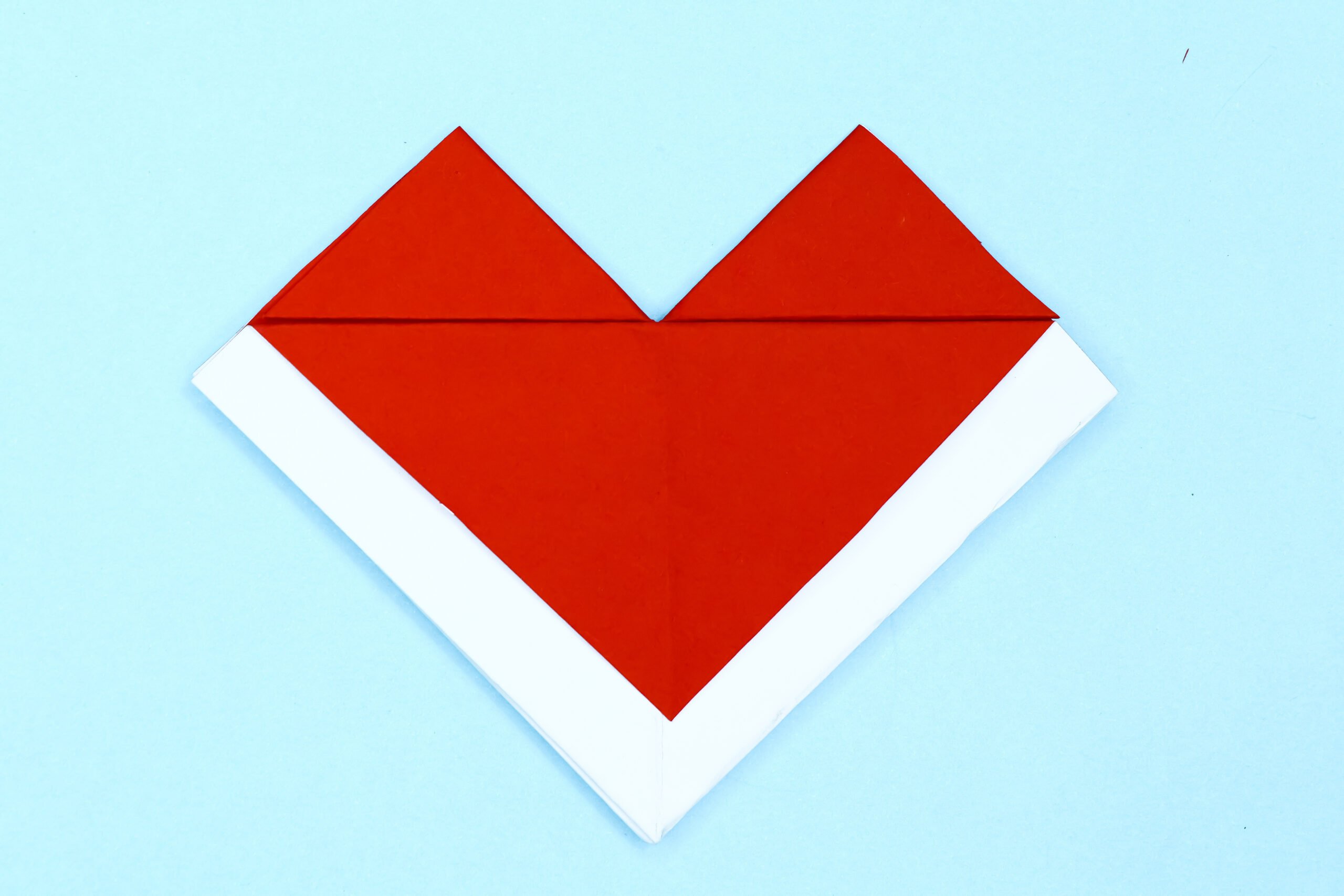 Easy Origami Heart Envelope step 20