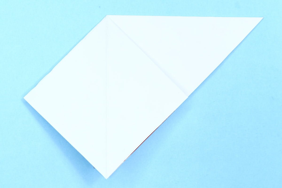 Easy Origami Heart Envelope step 9