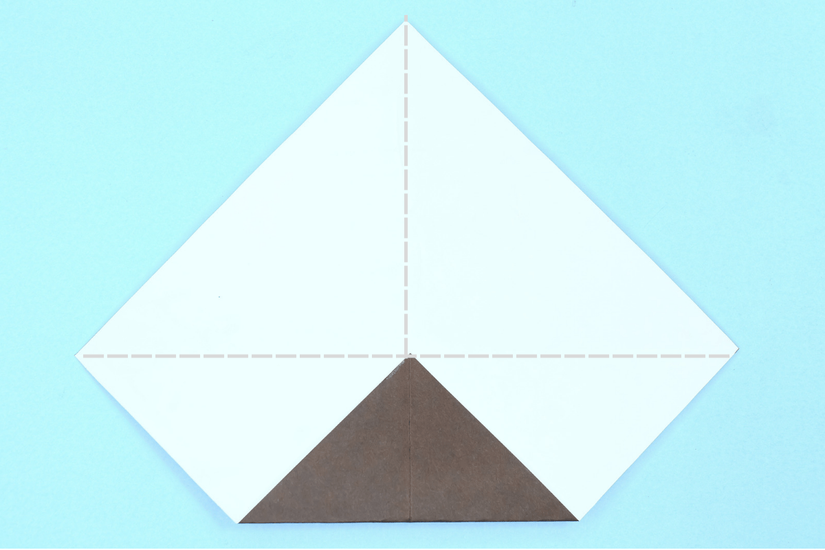 Horse origami step 7