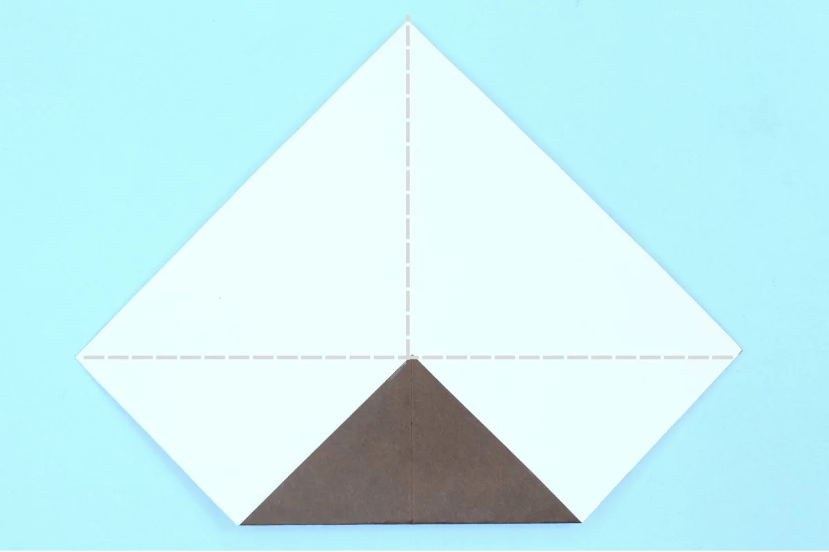 Horse origami step 7