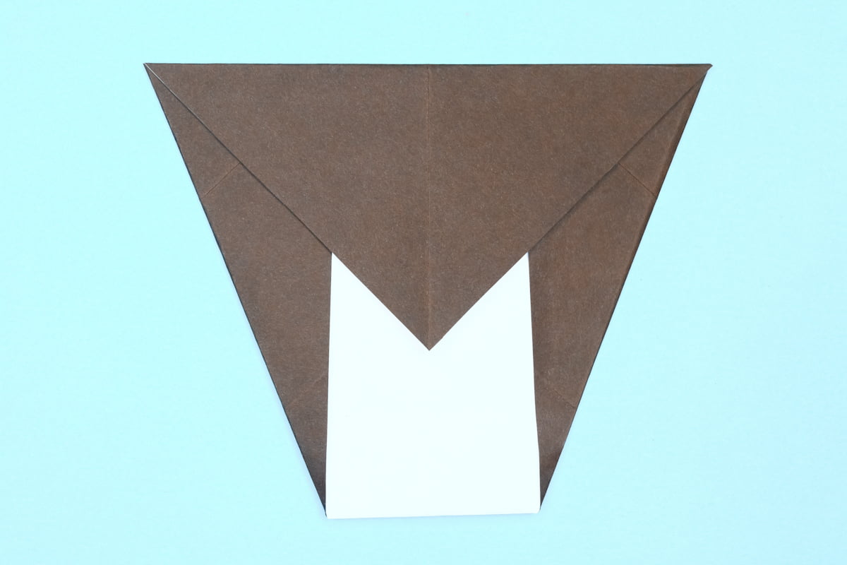 Horse origami step 13