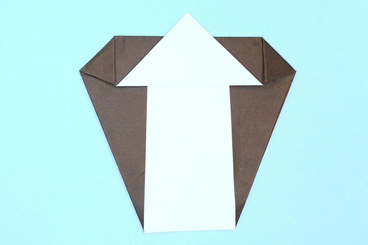 Horse origami step 15