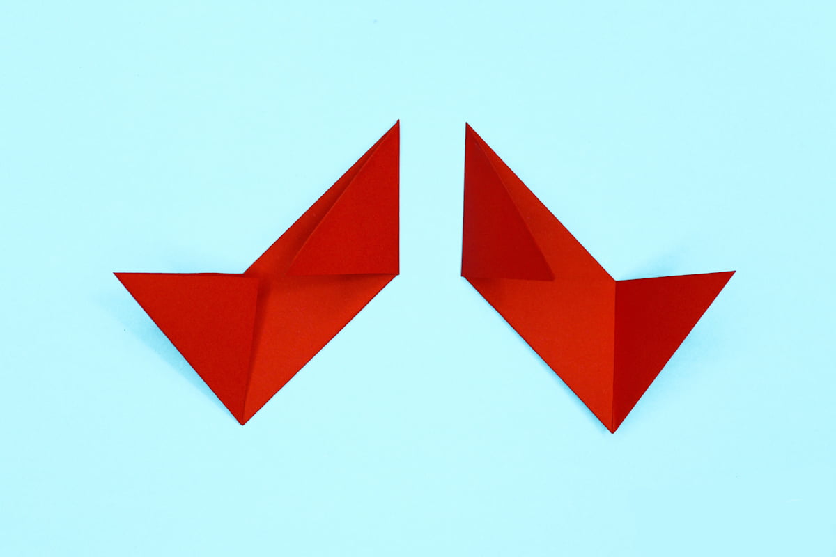Blade origami step 13