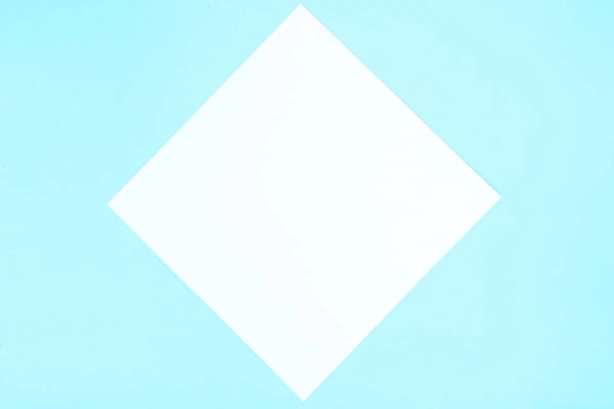 Crane origami step 02