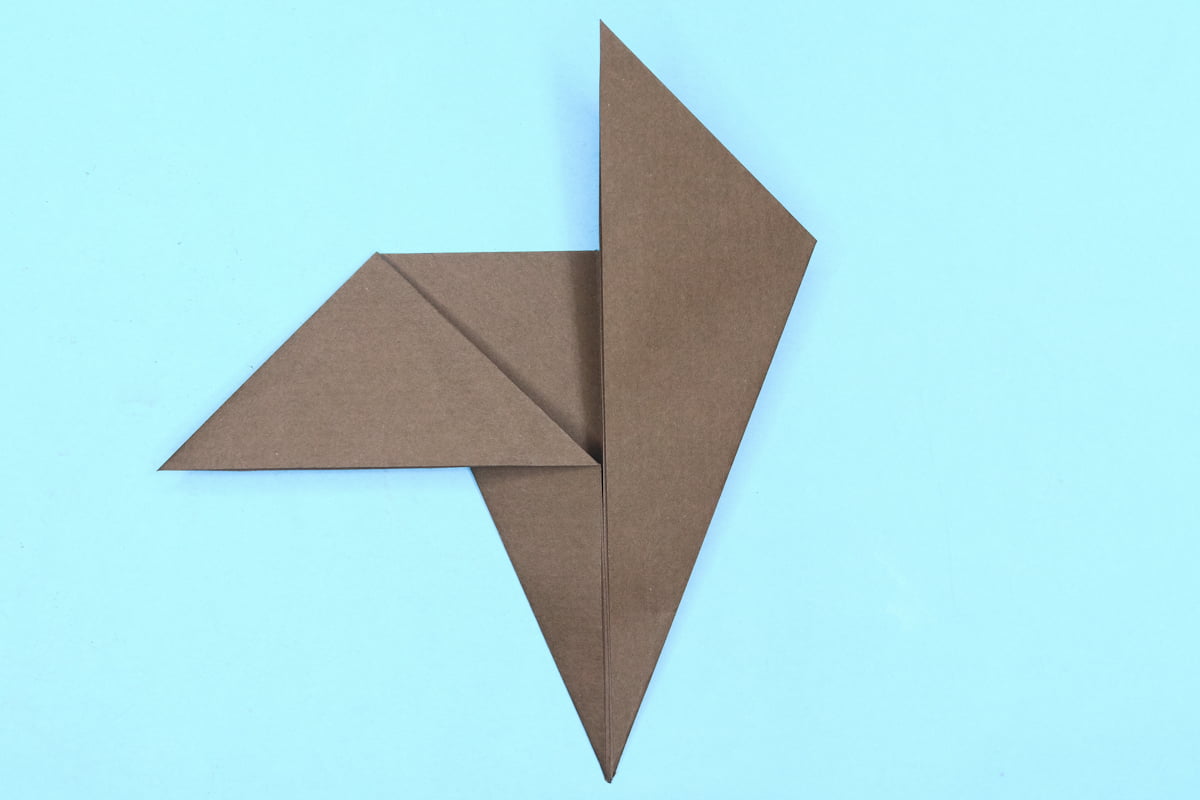 Elephant origami step 08