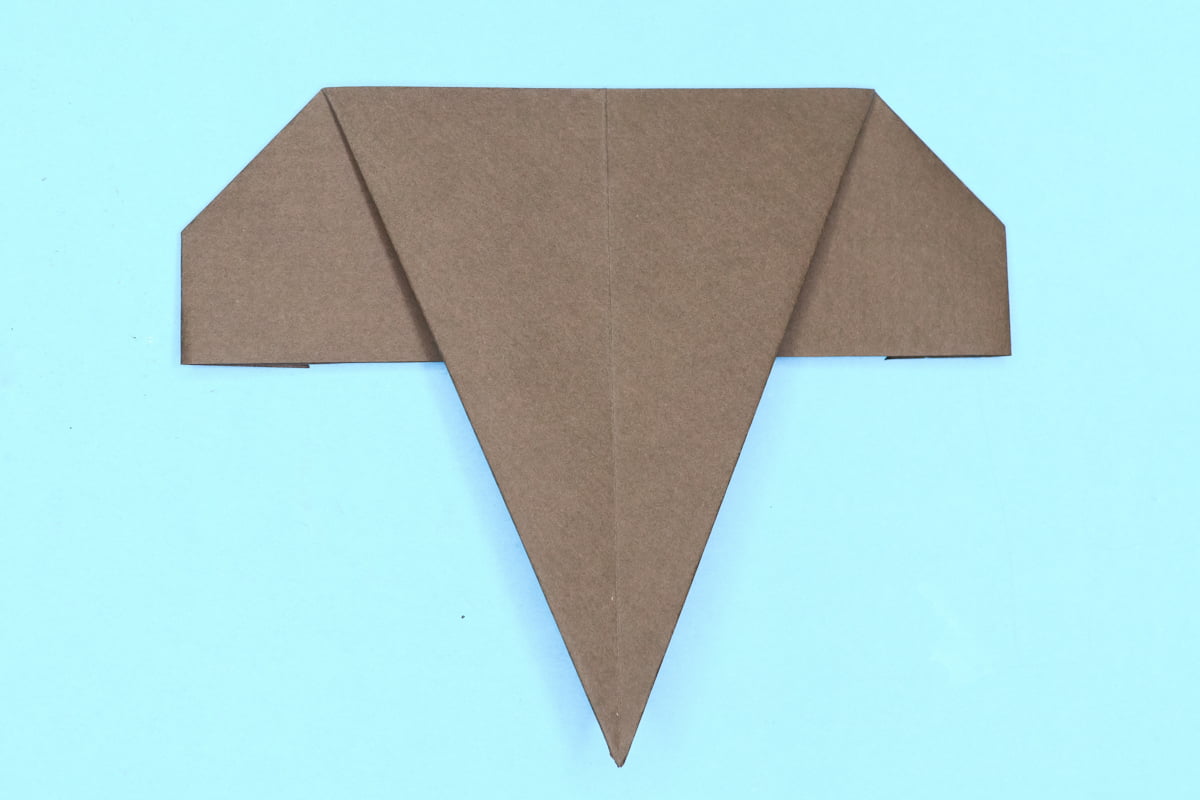 Elephant origami step 11