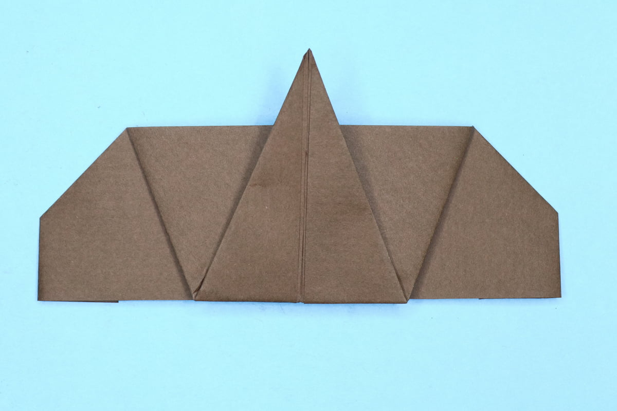 Elephant origami step 12