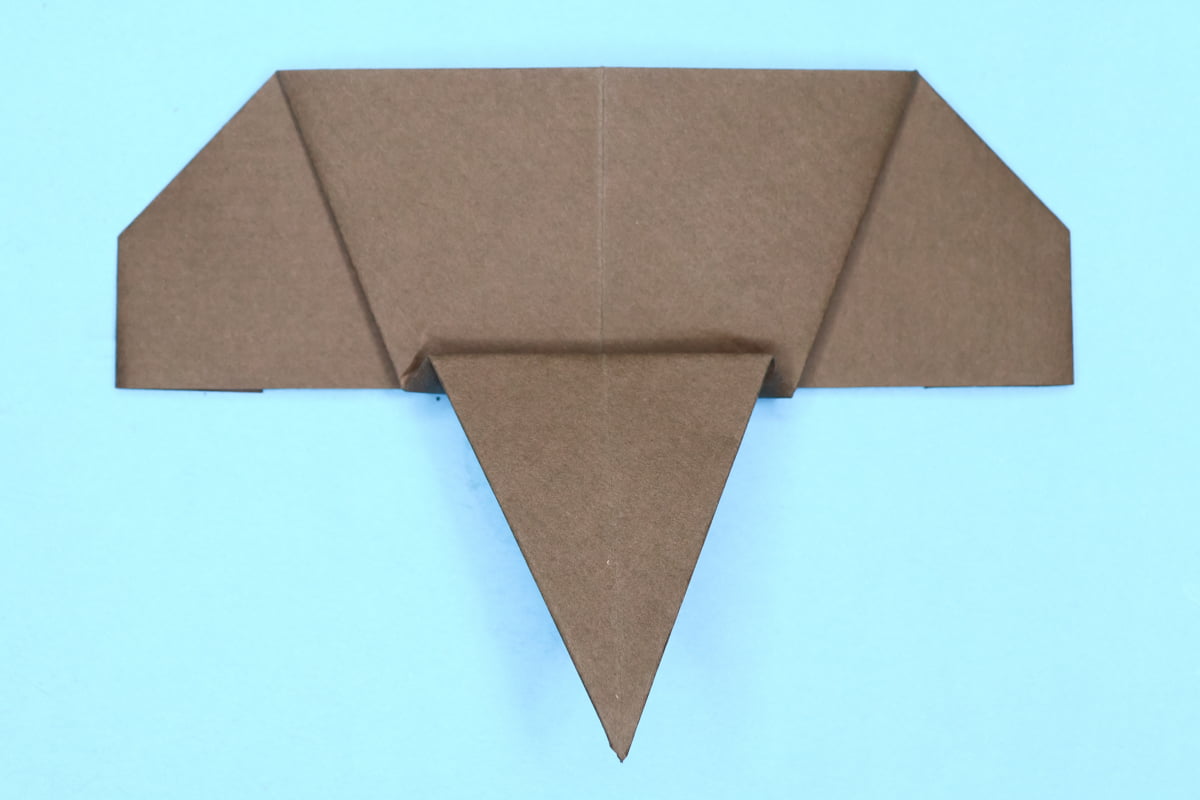 Elephant origami step 13